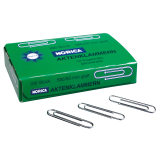 NORICA Büroklammer 2260 50mm glatt verzinkt 100 St./Pack.,