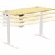Fellowes Schreibtisch Levado 9768401 180x80cm ahorn,***