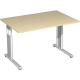 Geramöbel Schreibtisch Flex S-617102-AS 120x80x68-82cm ah/si,***