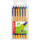 STABILO Kugelschreiber pointball 6030/6 0,5mm sortiert 6 St./Pack.,***
