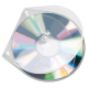 Veloflex CD/DVD Hülle VELOBOX 4365000 tr 10 St./Pack.,***