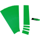 Ultradex Einsteckkarte 847401 60x17mm grün 170 St./Pack.,***