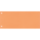 Trennstreifen 10,5x24cm Karton orange 100 St./Pack.,