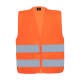 Korntex Kinder Warnweste Aarhus KWO100XS signal-orange XS,***