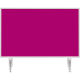 magnetoplan Tischtrennwand VarioPin 1108018 800x500mm pink,***