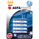 AgfaPhoto Batterie 110802572 LR03 Micro AAA 1.5V 4 St./Pack.,***