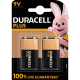DURACELL Batterie Plus E Block 142268 9V 2 St./Pack.,***
