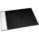 Schreibunterlage 68x44cm Seitentasche abwaschbar schwarz,***