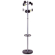 ALBA Garderobenständer PMSTAN3 M 175cm Ø38cm schwarz/chrom,***