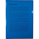 Soennecken Sichthülle 1469 DIN A4 PP blau 50 St./Pack.,***