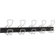 ALBA Wandgarderobe PMPRO5M 5Doppelhaken,***