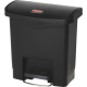 Rubbermaid Tretabfalleimer Slim Jim 1883608 Kunststoff 15l schwarz,***