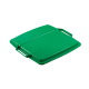 DURABLE Abfalleimer DURABIN FLIP VEH2012032 52x61x49cm grau/grün,***