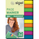 SIGEL Haftmarker HN617 6x50mm sortiert 400 St./Pack.,***
