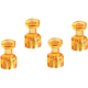 magnetoplan Magnet Memohalter 1666144 gelb 4 St./Pack.,***