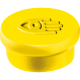 Legamaster Haftmagnet 7-181005 10mm rund gelb 10 St./Pack.,***