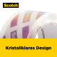 Scotch Verpackungsklebeband Box LockT 195-EF 48mmx203m +Abroll,***