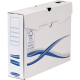 Bankers Box Archivschachtel Basic 4460102 A4+ 80mm ws/bl 25 St./Pack.,***