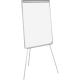 Bi-office Flipchart EA2306996 Dreibein magnetisch 70x100cm grau,***
