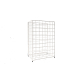 Fripa Objektpapierkorb 2340013 41x63x25,5cm 1Fach Draht weiß,***