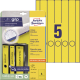Avery Zweckform Ordneretikett L4751-20 38x297mm ge 100 St./Pack.,***