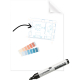 Legamaster Whiteboardfolie Magic Chart 7-159300 PP tr 25 Bl./Pack.,***