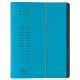 ELBA Ordnungsmappe chic 400001035 DIN A4 12Fächer Karton blau,***