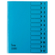 Bene Ordnungsmappe 84800BL DIN A4 12Fächer intensivblau,***
