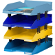 Exacompta Briefablage COMBO MIDI 113202SETD BeeBlue A4+ sort 4St.,***