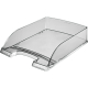 Leitz Briefablage Transparent Plus 52260092 DIN A4 PS grau,***