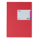 König & Ebhardt Kladde 8614252 DIN A4 kariert 96Blatt rot,***