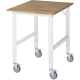 RAU Arbeitstisch 750x1000x910-1230 fahrbar B-Platte 25mm l.gr,***
