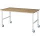 RAU Arbeitstisch 2000x1000x910-1230 fahrbar B-Platte 25mm l.gr,***