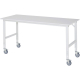 RAU Arbeitstisch 2000x800x910-1230 fahrbar M-Platte 22mm l.gr,***
