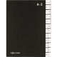 PAGNA Pultordner 24241-04 DIN A4 A-Z 24Fächer Hartpappe sw,***