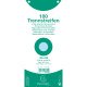 Exacompta Trennstreifen 13315B 105x240mm 2fach gel. bl 100St.,