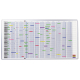 Franken Jahresplaner SJP1990 100x193cm max. 90Positionen,***