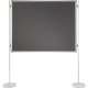 Franken Stellwandtafel PRO PTD830312 120x90cm Filz grau,***