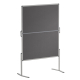Franken Moderationstafel Pro MT880312 120x150cm Filz grau,***