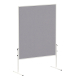 MAUL Moderationstafel MAULsolid 6365682 150x120cm Filz grau,***