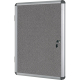 Bi-office Schaukasten Enclore VT950103150 94x128,8cm Filz grau,***