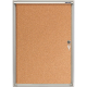 Franken Flachschaukasten FSKA4 4xDIN A4 Kork,***