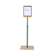 rocada Infodisplay NAT0705 R070570 A4 132x40x30cm holz,***