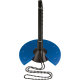 helit Kugelschreiberständer H6359093 10x15,5x10cm Kette sw/bl,***