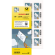 Briefmarke Großbrief 160ct 10St.,***