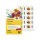 Briefmarke Postkarte 70ct 10 St.,***