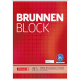 BRUNNEN Briefblock RCP 105261801 DIN A4 50Blatt kariert,***