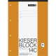 BRUNNEN Kieserblock 1042924 A4 50Bl Lin03 bla,***