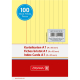 BRUNNEN Karteikarte 102270110 DIN A7 liniert ge 100 St./Pack.,***