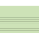 BRUNNEN Karteikarte 102270150 DIN A7 liniert gn 100 St./Pack.,***